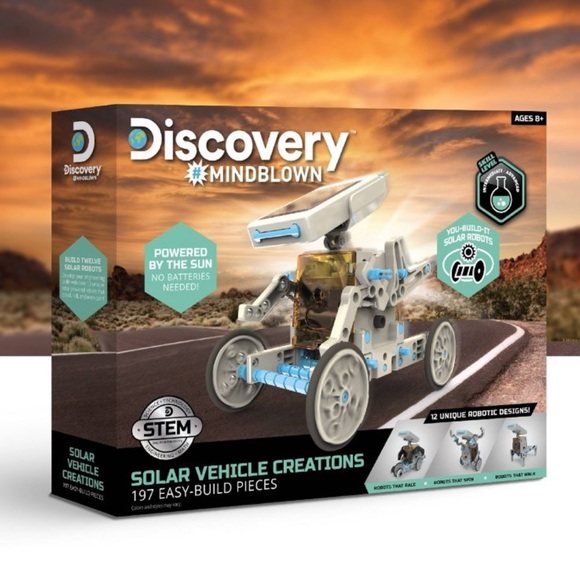 New Discover #mindblown 197pc solar vehicle creations stem robot building set - Picture 7 of 7